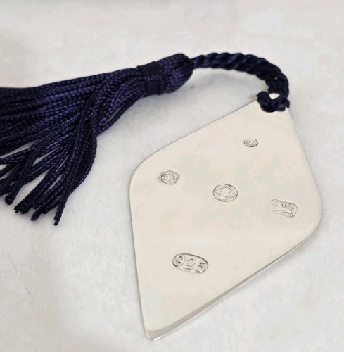 Sterling silver bookmark - sterling,