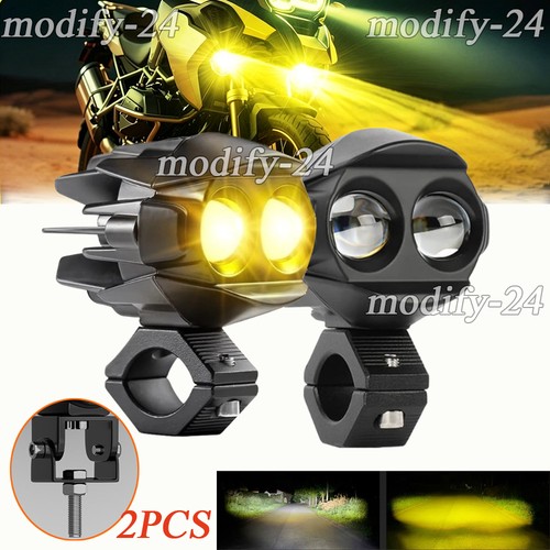 Pair 120w motorcycle headlight - 120w,