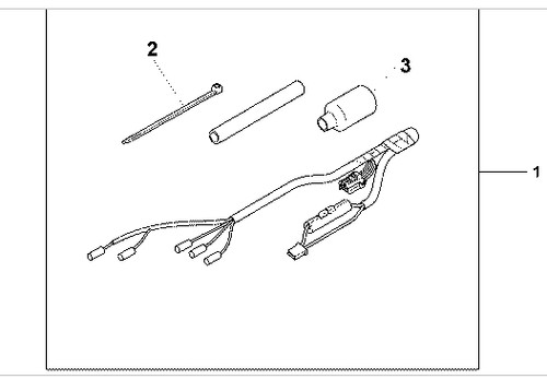 Genuine honda heated grip - genuine,