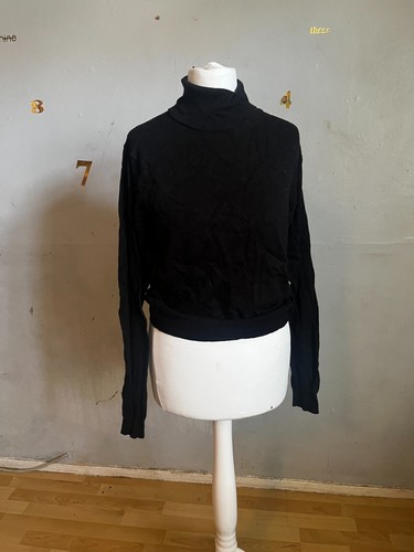 Basic black knit - , turtleneck