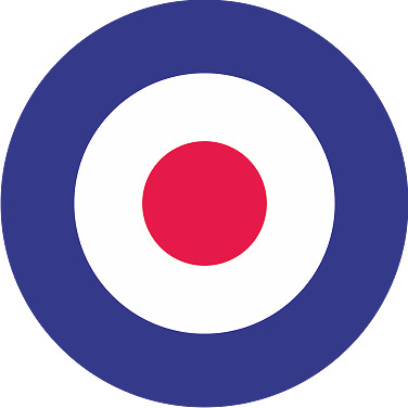 Raf roundel vinyl stickers - raf,