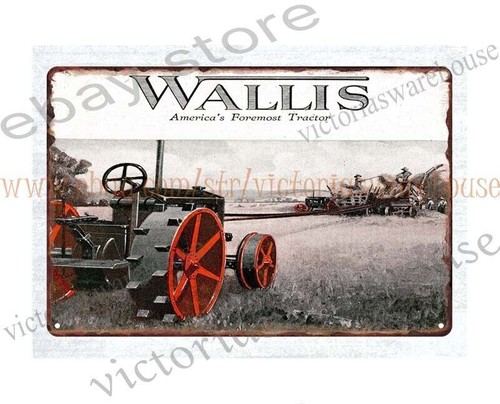 1920 wallis tractor metal - 1920, tin