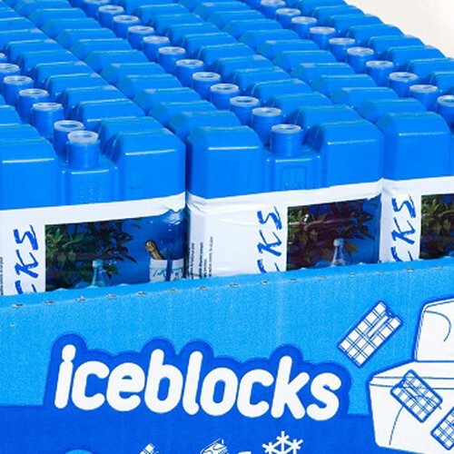 Freezer ice blocks 200 gram - ice,