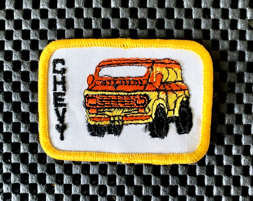 Chevy van embroidered - embroidered, on