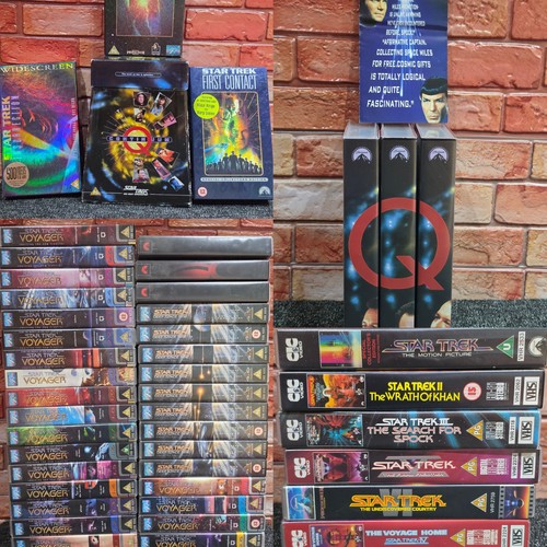 Star trek vhs - trek, joblot