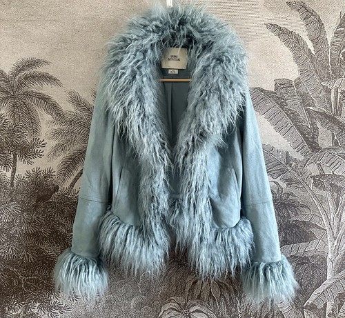Urban outfitters blue afghan - urban,