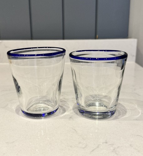 Pair hand blown mexican - pair, of