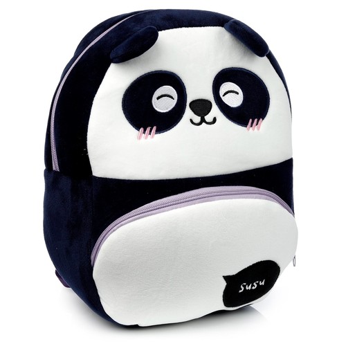 Kids panda plush backpack - kids,