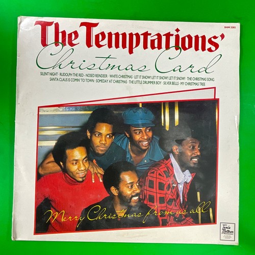 The temptations christmas card - temptations,