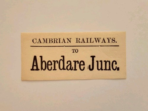 Cambrian railways luggage - railways,