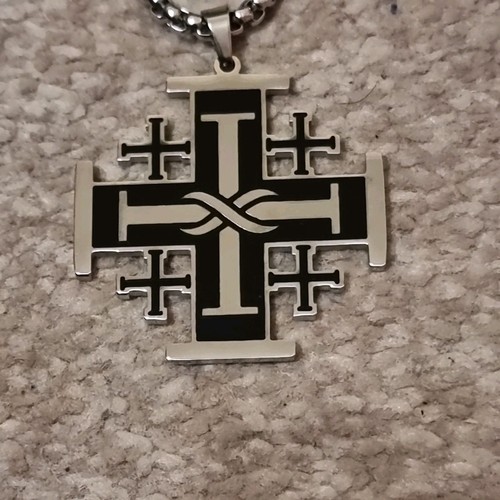 Knights templar cross pendant - knights,