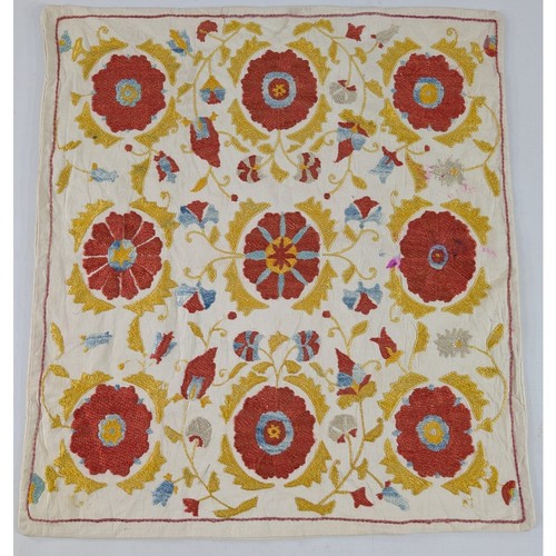 Vintage uzbek suzani floral - vintage,