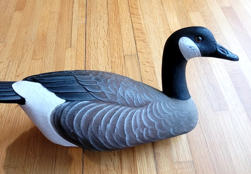 Vtg wood canada goose duck - vtg,