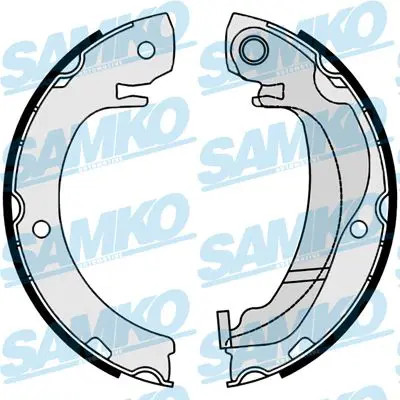 Brake shoe set parking - shoe,