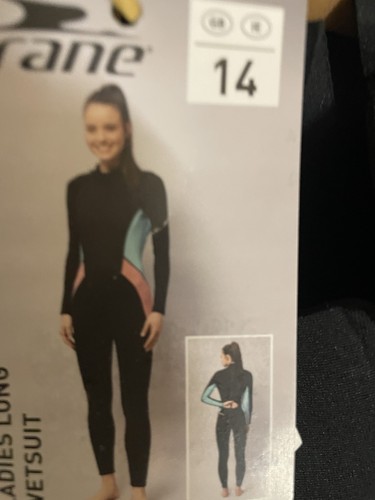 Crane ladies long wetsuit size - crane,