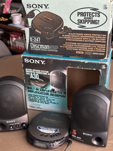 Sony discman 247 and - discman,