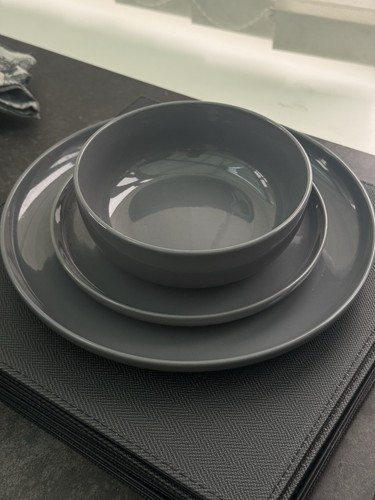 Pieces charcoal grey - 24,