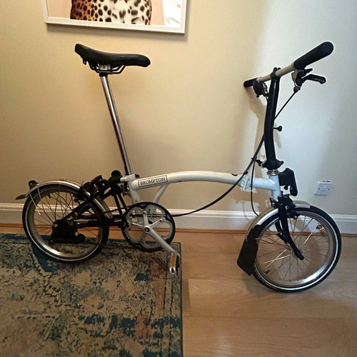 Brompton folding bike - brompton,