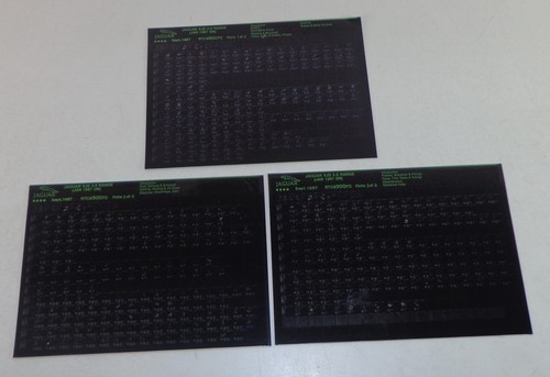 Microfiche parts catalog - microfiche,