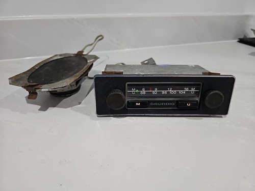 Vintage grundig car stereo - grundig,