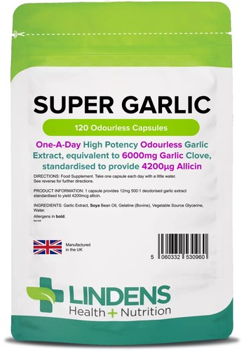 Super garlic 6000mg 120 - 6000mg,
