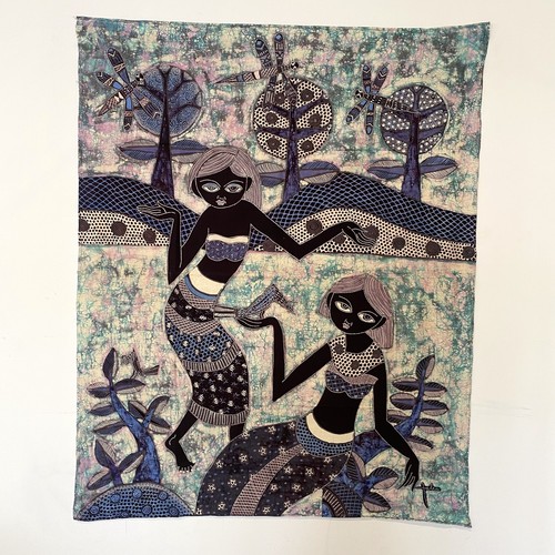 Batik painting artwork wall - batik,