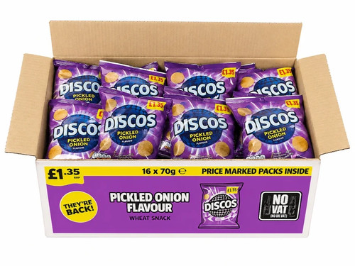 Discos crisps pickled - discos, onion