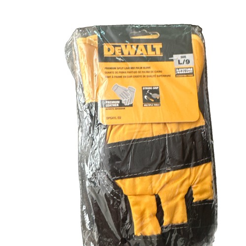Black cowhide work - gloves, 1