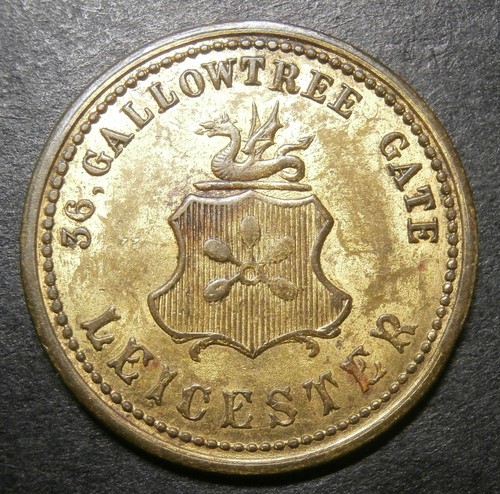 Farthing token 19thc - token,