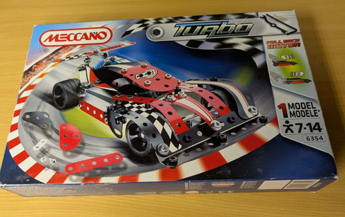 Meccano set 6354 turbo - set, pull