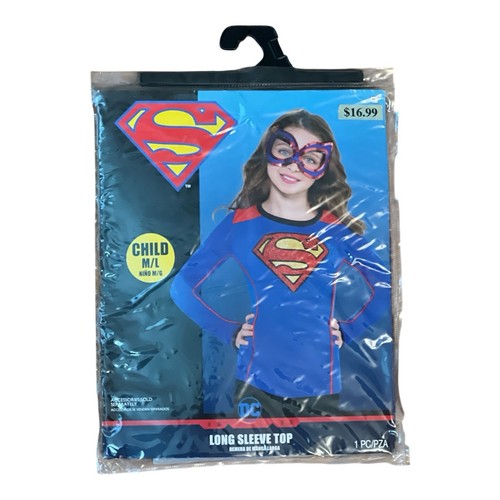 Supergirl girls costume top - dc,