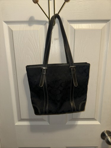 Stylish mini coach tote - mini,
