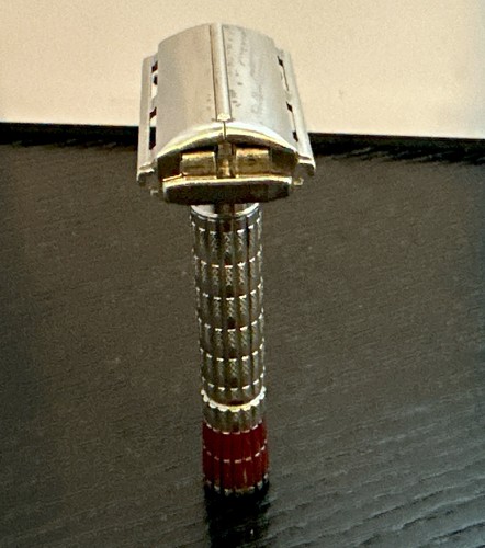 Vintage gillette red tip super - tip,