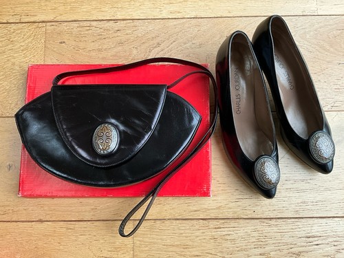 Charles jourdan vintage black - charles,