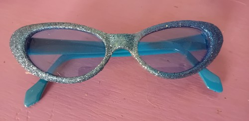 50s 60s sunglasses blue - 60s, sunglasses/