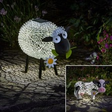 Solar LED Light Up Cow Sheep