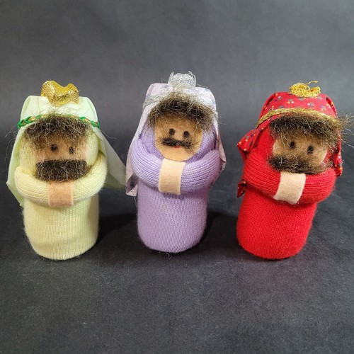 Knitted nativity soft plush - nativity,