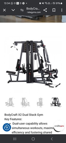Bodycraft dual stack gym - dual,