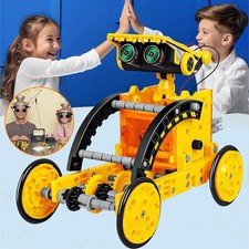 Solar Robot Toy 12 in 1 Car