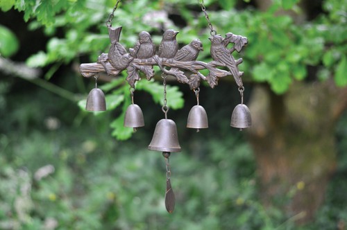 Wind chime cast iron - chime, 5