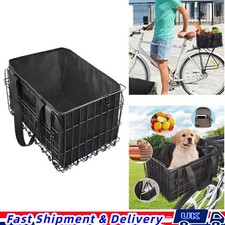 Metal Rear Bicycle Bike Basket