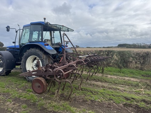 Spring tine cultivator harrow - tine,