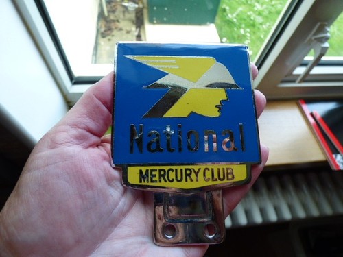 Mercury club car badge - ,