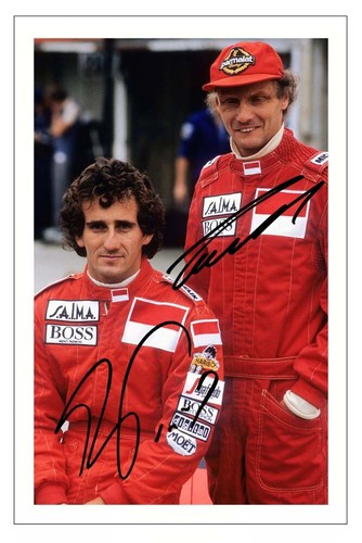Alain prost niki lauda - &,