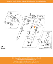 YAMAHA Washer, Spring Upper