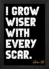 Andrew Tate quotes Framed Wall