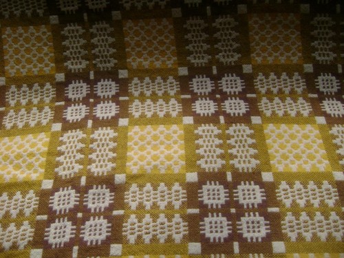Vintage welsh wool tapestry - vintage,