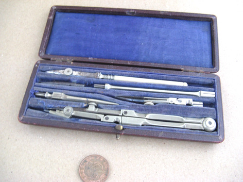 Antique boxed drawing