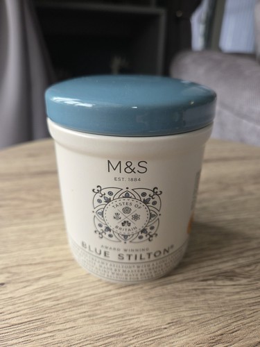 Stilton ceramic cheese pot - m&s,