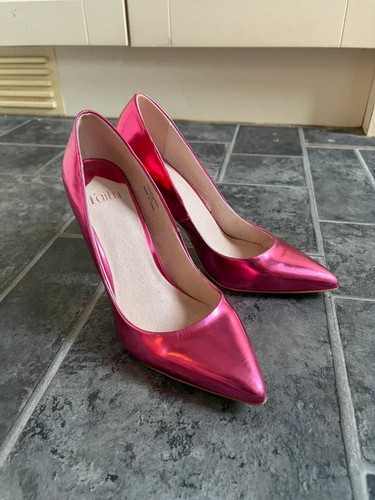Faith pink metallic stiletto - faith,